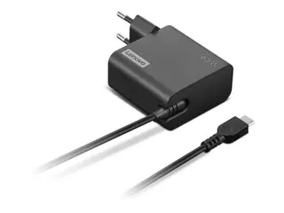 Produktfoto för Lenovo - USB-C strömadapter - AC 100-240 V - 65 Wh - Europa - svart