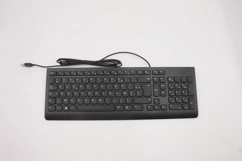 Alternativ bild 0 för Lenovo USB Keyboard Slim FRENCH - Tangentbord - Fransk - Svart
