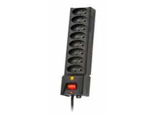 Produktfoto för LESTAR LXA 816 G-A K., 909 J, 8 växelströmsuttag, 230 V, 50 Hz, 16 A, 2300 W