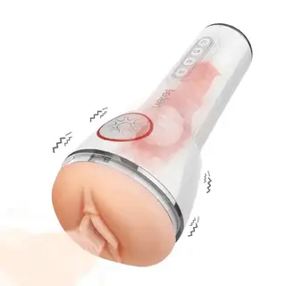 Produktfoto för Leten: SM340 Vibrating & Sucking Masturbator