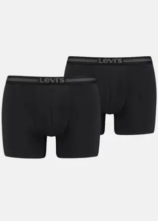 Produktfoto för Levis Kalsonger 2P Tencel Boxer Brief Svart lyocell X-Large Herr