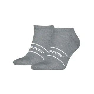 Produktfoto för Levis Strumpor 2P Organic Cotton Ankle Sock Grå Strl 35/38