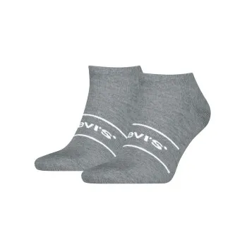 Alternativ bild 0 för Levis Strumpor 2P Organic Cotton Ankle Sock Grå Strl 35/38