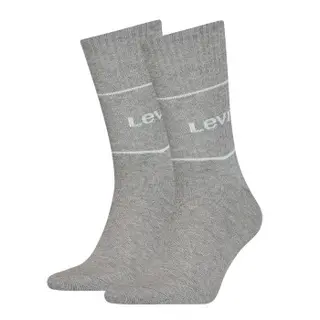 Produktfoto för Levis Strumpor 2P Organic Cotton Sock Grå 35/38