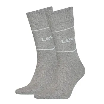 Alternativ bild 0 för Levis Strumpor 2P Organic Cotton Sock Grå Strl 39/42