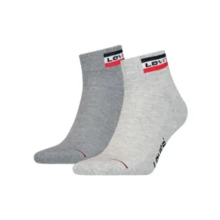 Produktfoto för Levis Strumpor 2P Sport Mid Cut Sock Grå Strl 43/46