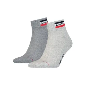 Alternativ bild 0 för Levis Strumpor 2P Sport Mid Cut Sock Grå Strl 43/46