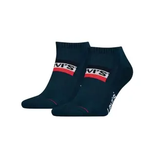 Produktfoto för Levis Strumpor 2P Sportswear Logo Low Cut Sock Marin Strl 35/38