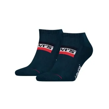 Alternativ bild 0 för Levis Strumpor 2P Sportswear Logo Low Cut Sock Marin Strl 35/38