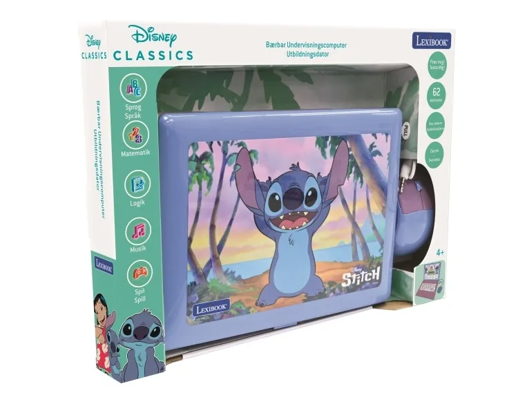 Alternativ bild 0 för Lexibook Disney Stitch Laptop (DK/SE)