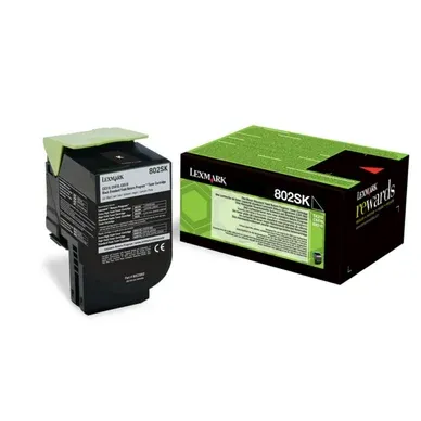 Alternativ bild 0 för Lexmark 80C2SKE Black Toner - Tonerkassett Svart