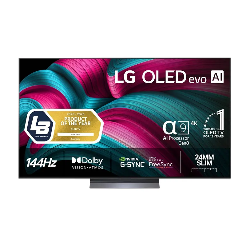 Bild 1 för LG 65" C5 AI 4K OLED Smart TV (2025)
