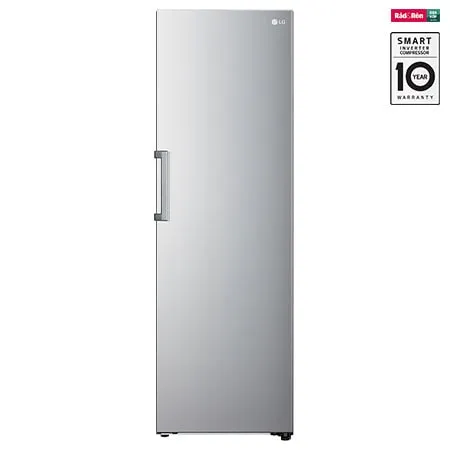 Alternativ bild 0 för LG GLT51PZGSZ - Kylskåp - bredd: 59.5 cm - djup: 70.7 cm - höjd: 186 cm - 386 liter - Klass E - blankt stål