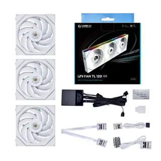 Produktfoto för Lian Li UNI FAN TL, Fan, 12 cm, 200 RPM, 2600 RPM, 33 dB, 90,1 cfm
