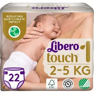 Produktfoto för Libero Touch 1 (2-5 Kg) 22 st