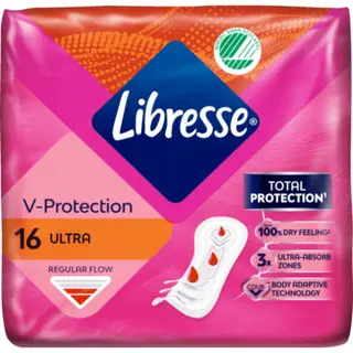 Produktfoto för Libresse Ultra Thin Normal 16 st