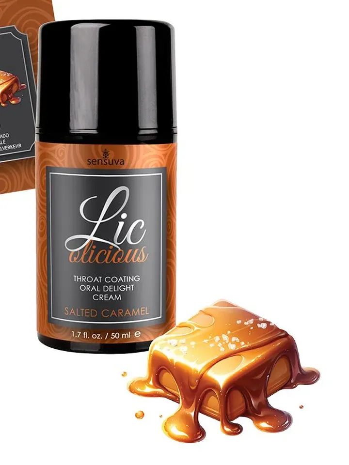 Bild 2 för Lic-O-Licious Salted Caramel Oral Delight Cream