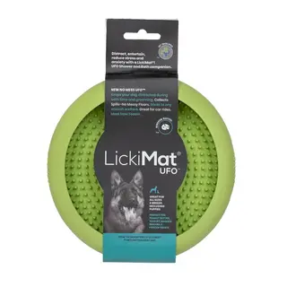 Produktfoto för LickiMat UFO Slickmatta Grön