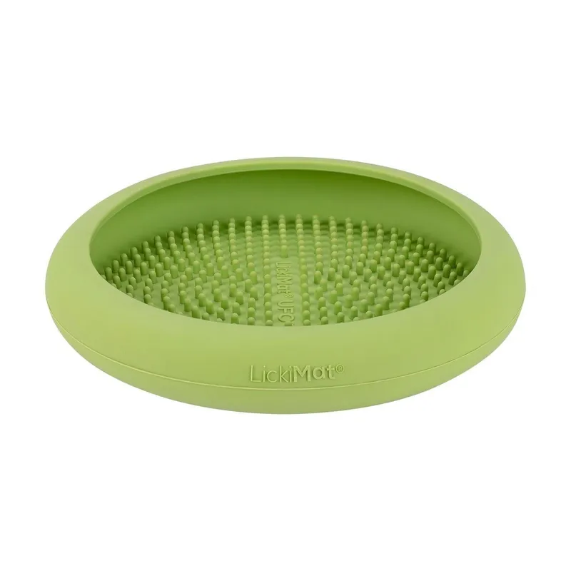 Bild 2 för LickiMat UFO Slickmatta Grön