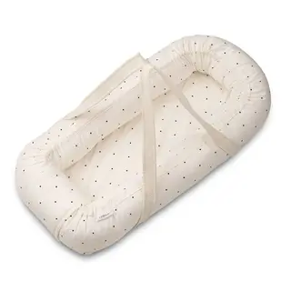 Produktfoto för Liewood babynest Gro, classic dot creme de la creme
