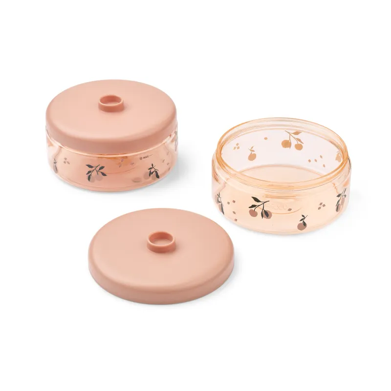 Alternativ bild 0 för Liewood Dominique barnmatsburkar 500 ml 4-pack Peach-sea shell