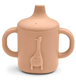 Produktfoto för Liewood drickpipsmugg Amelio silikon, tuscany rose