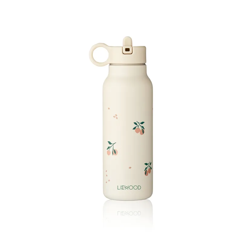 Bild 2 för LIEWOOD - Falk Water Bottle - Dricksflaska för barn - Peach / Sea shell mix - H19,2 x D6,5 cm