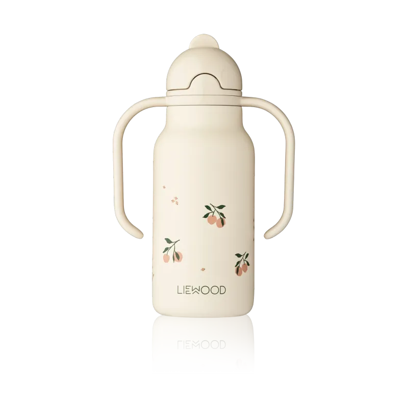 Alternativ bild 0 för LIEWOOD - Kimmie Bottle - Dricksflaska för barn - 1542 Peach / Sea Shell - H16 x D6,5 x W11,5 cm / 250 ml