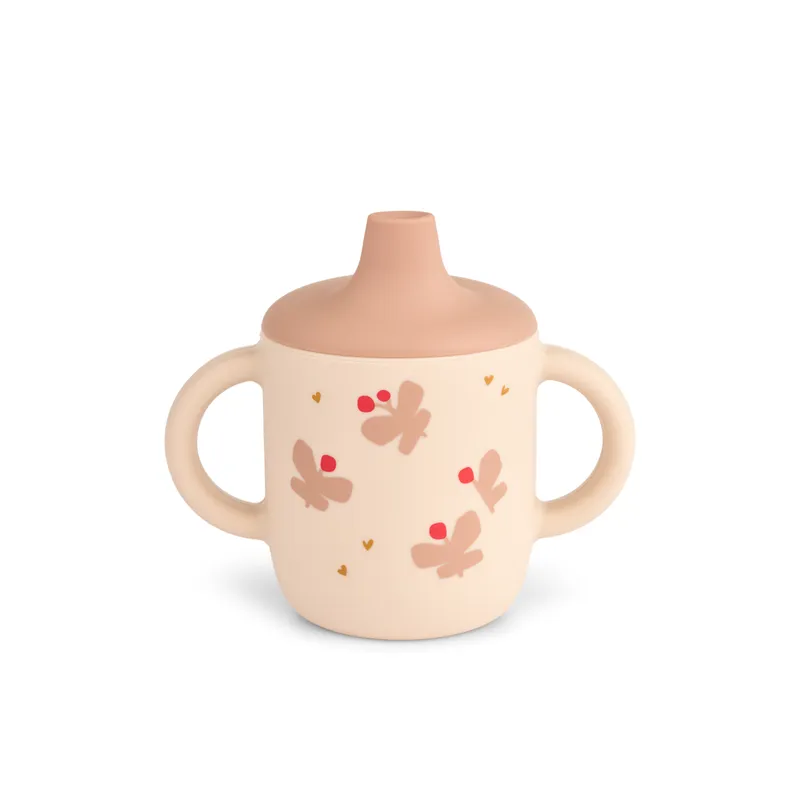 Bild 2 för Liewood Neil pipmugg 15 cl Butterfly-apple blossom