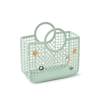 Produktfoto för LIEWOOD - Samantha Basket With Charms - Väska för barn  - 2344 Light Peppermint - W23 x D8.5 cm