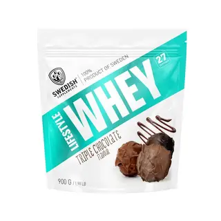 Produktfoto för Lifestyle Whey, 900 g, Triple Chocolate