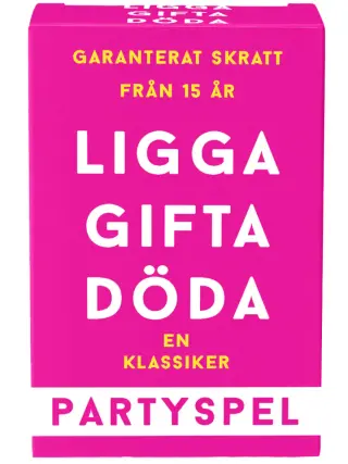 Produktfoto för Ligga Gifta Döda Partyspel