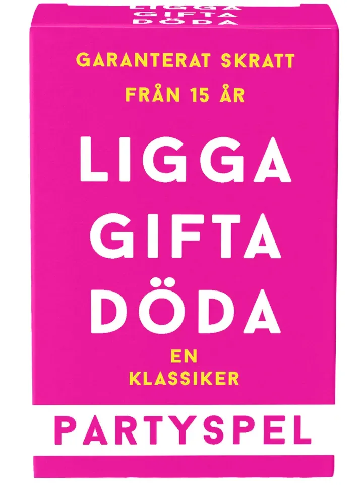 Bild 1 för Ligga Gifta Döda Partyspel