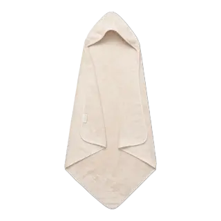 Produktfoto för Lille Kanin Hooded Towel Terry Vanilla Ice 100x100   1 stk.