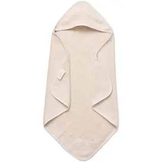 Produktfoto för Lille Kanin Hooded Towel Terry Vanilla Ice 70x70   1 stk.