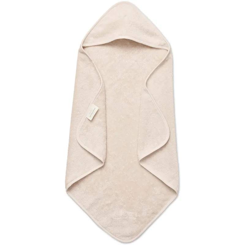 Bild 1 för Lille Kanin Hooded Towel Terry Vanilla Ice 70x70   1 stk.