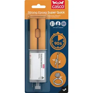 Produktfoto för Lim Casco Stark Epoxy Super Quick Duo Sprayer 24 ml