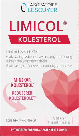 Produktfoto för Limicol 90 tabletter