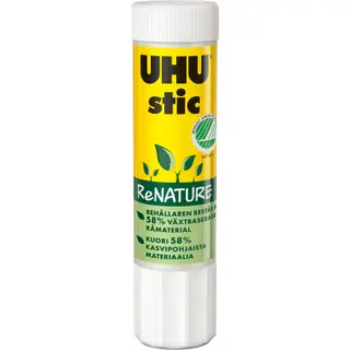 Produktfoto för Limstift UHU® 40 ReNATURE 21g - (12 stk.)