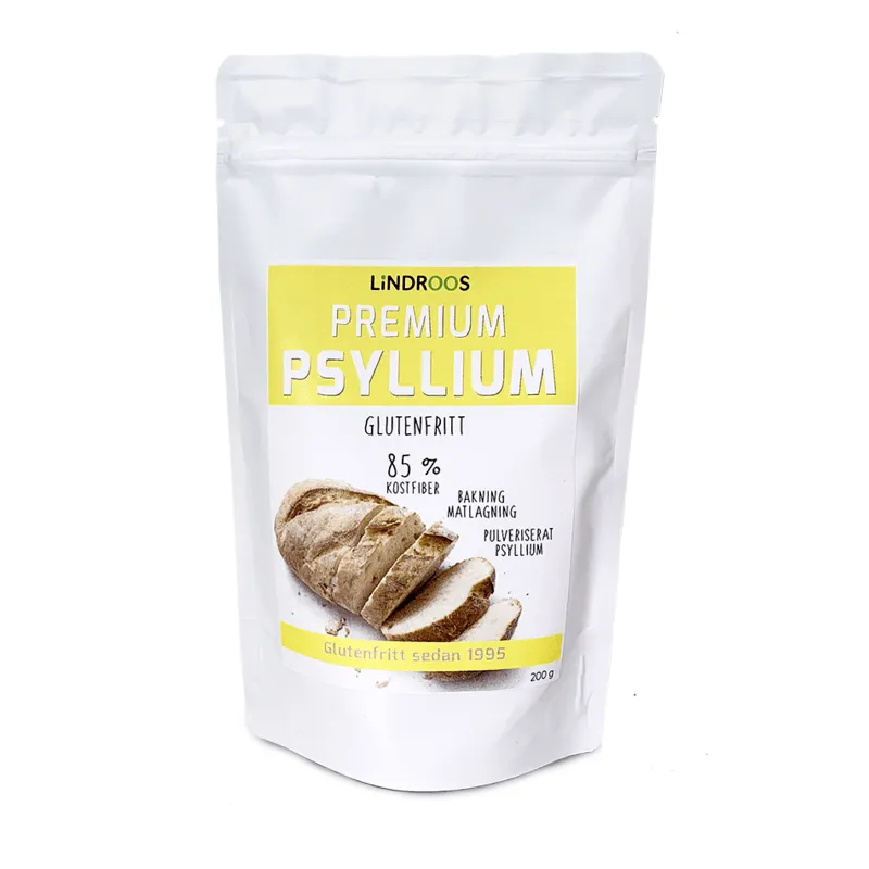 Bild 1 för Lindroos Premium Psyllium Pulveriserad 200 g