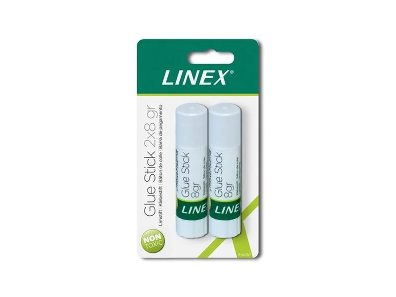 Alternativ bild 0 för Linex 400107631, Limstift, grönt, vitt, 85 mm, 20 mm, 150 mm, 60 g