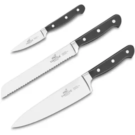Alternativ bild 0 för Lion Sabatier Pluton knife set Steel/black