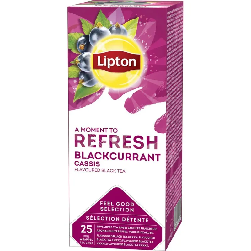 Alternativ bild 0 för Lipton Te påse Blackcurrant