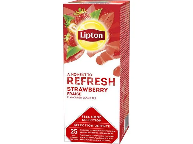 Alternativ bild 0 för Lipton Te Strawberry, påse