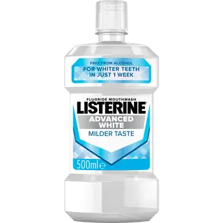 Produktfoto för Listerine Advanced White mildare smak 500 ml