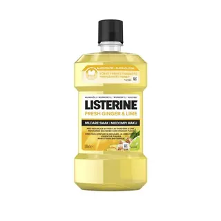 Produktfoto för Listerine Fresh Ginger & Lime Munskölj 500 ml