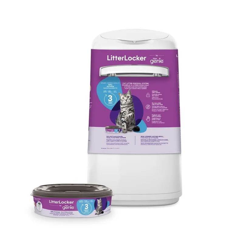 Bild 2 för LitterLocker Genie Papperskorg till Kattlådan