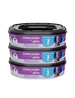 Produktfoto för LitterLocker Genie Refill 6 m (3-pack)