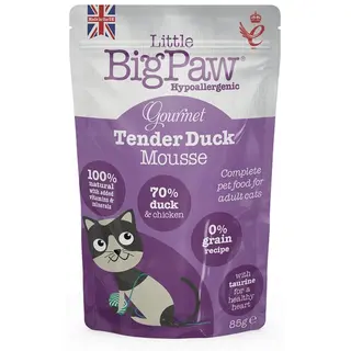 Produktfoto för Little BigPaw Gourmet Tender Duck Mousse 85 g