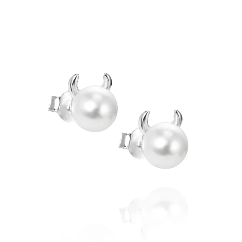 Alternativ bild 0 för Little Devil Örhänge Silver